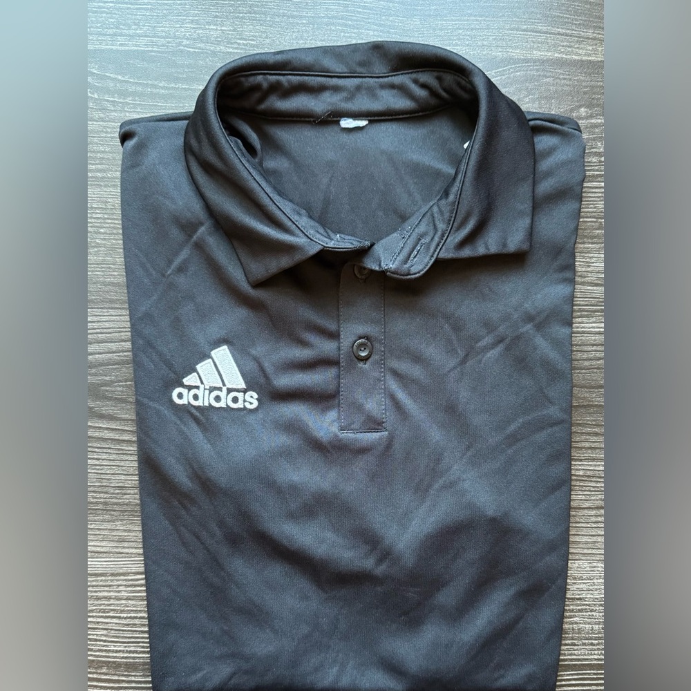 Adidas - Black Polo Shirt